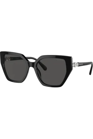 Swarovski Woman Sunglasses SK6016 - Frame color: Black, Lens color: