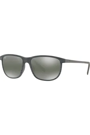 Maui Jim Unisex Sunglasses Lele Kawa - Frame color: Grey Tortoise, Lens color:
