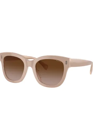 Ralph Lauren Woman Sunglasses RA5301U - Frame color: Beige On Milky Beige, Lens color: