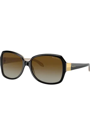 Ralph Lauren Woman Sunglasses RA5138 - Frame color: Shiny Black On Nude, Lens color: