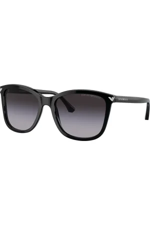 Emporio Armani Woman Sunglasses EA4060 - Frame color: Shiny Black, Lens color: