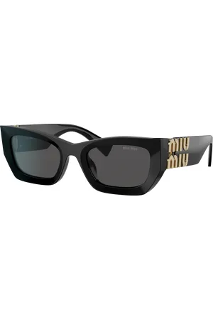 Miu Miu Woman Sunglasses MU 09WS Runway - Frame color: Black, Lens color: