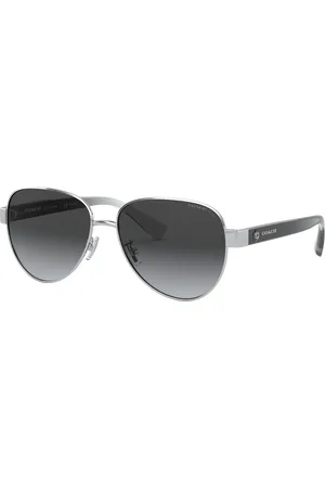 Coach Woman Sunglasses HC7111 L1128 - Frame color: Silver, Lens color: