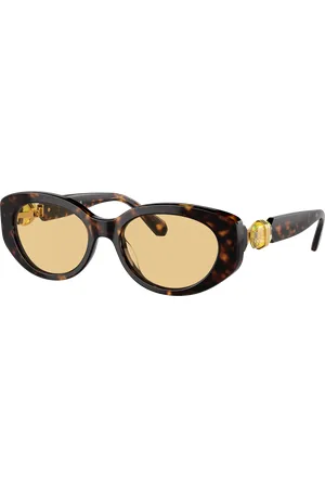 Swarovski Woman Sunglasses SK6002 - Frame color: Dark Havana, Lens color:
