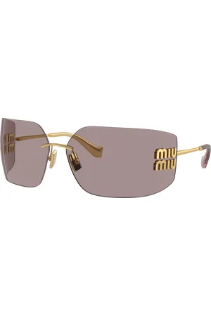 Miu Miu Woman Sunglasses MU 54YS - Frame color: Gold, Lens color: