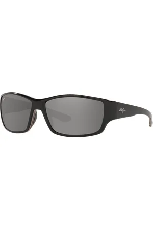 Maui Jim Man Sunglasses Local Kine - Frame color: Black, Lens color: