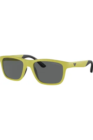 Emporio Armani Unisex Sunglasses EK4002 Kids - Frame color: Matte Lime, Lens color: