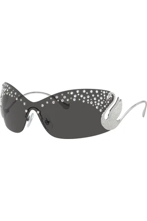 Swarovski Woman Sunglasses SK7020 - Frame color: Silver, Lens color: