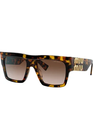 Miu Miu Woman Sunglasses MU 10WS - Frame color: Honey Havana, Lens color: