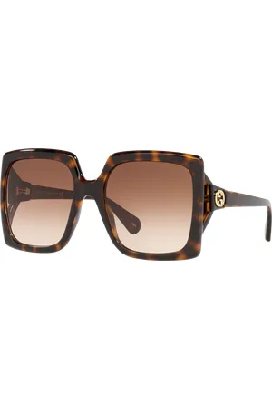 Gucci Woman Sunglasses GG0876S - Frame color: Tortoise, Lens color: