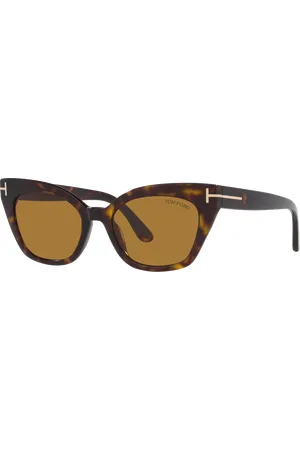 Tom Ford Woman Sunglasses Juliette - Frame color: Tortoise Black, Lens color: