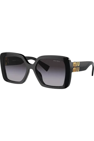 Miu Miu Woman Sunglasses MU 10YS - Frame color: Black, Lens color: