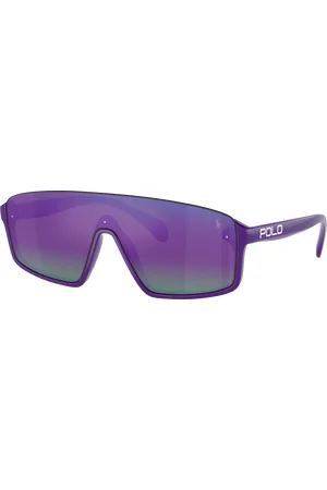 Ralph Lauren Unisex Sunglasses PH4211U - Frame color: Shiny Purple, Lens color: