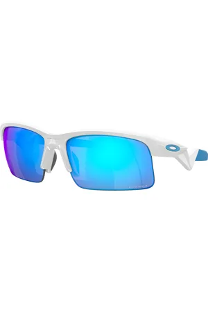 Oakley Unisex Sunglasses OJ9013 Capacitor (Youth Fit) - Frame color: Polished White, Lens color: