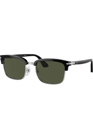 Persol Unisex Sunglasses PO3327S - Frame color: Black, Lens color: