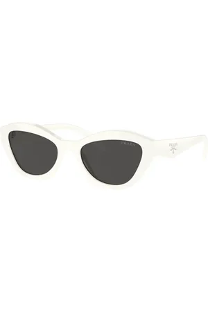 Prada Woman Sunglasses PR A02S - Frame color: White, Lens color:
