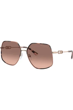Michael Kors Woman Sunglasses MK1127J Empire Butterfly - Frame color: Rose Gold/Pink Tortoise, Lens color: