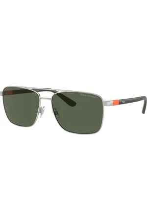 Ralph Lauren Man Sunglasses PH3137 - Frame color: Shiny Silver, Lens color: