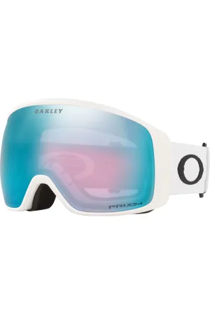 Oakley Man Sunglasses OO7104 Flight Tracker L Snow Goggles - Frame color: Matte White, Lens color: