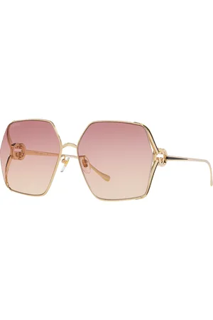 Gucci Woman Sunglasses GG1322SA - Frame color: Gold, Lens color: