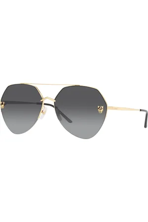 Cartier Woman Sunglasses CT0355S - Frame color: Gold, Lens color: