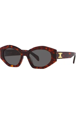 Céline Woman Sunglasses CL40238U - Frame color: Tortoise Yellow, Lens color: