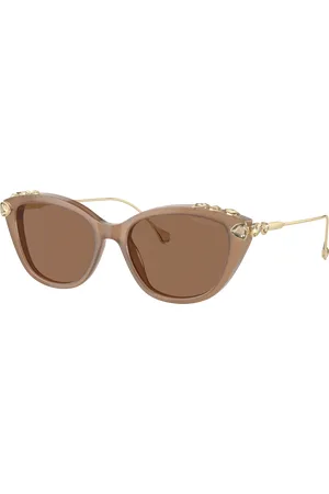 Swarovski Woman Sunglasses SK6010 - Frame color: Opal Beige, Lens color: