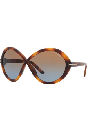 Tom Ford Woman Sunglasses Jada - Frame color: Tortoise Blonde, Lens color: