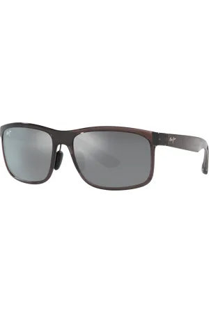 Maui Jim Unisex Sunglasses Huelo - Frame color: Grey, Lens color: