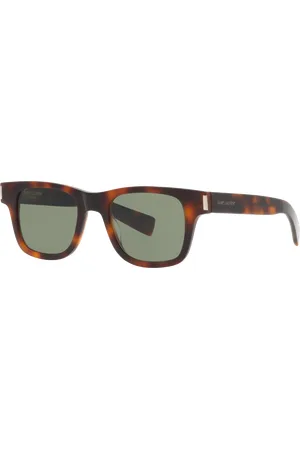 Saint Laurent Unisex Sunglasses SL 564 - Frame color: Brown Light, Lens color: