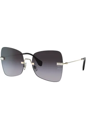 Miu Miu Woman Sunglasses MU 50WS - Frame color: Pale Gold, Lens color: