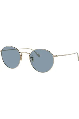 Oliver Peoples Unisex Sunglasses OV1186S Coleridge Sun - Frame color: Gold, Lens color:
