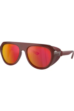 FERRARI Unisex Sunglasses FH2002QU - Frame color: Transparent Brown, Lens color: