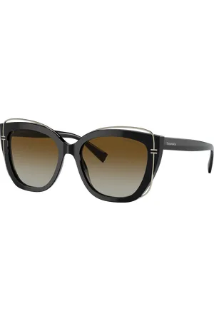 Tiffany & Co. Woman Sunglasses TF4148 - Frame color: Black, Lens color: