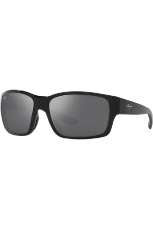 Maui Jim Man Sunglasses Mangroves - Frame color: Black Shiny, Lens color: