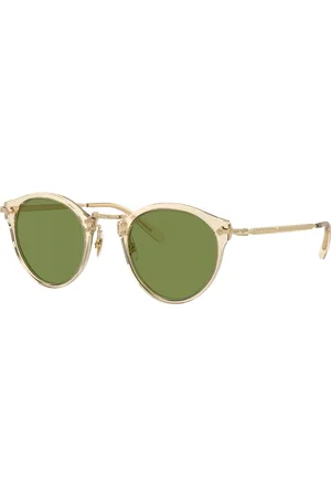Oliver Peoples Man Sunglasses OV5184S OP-505 Sun - Frame color: Buff-Gold, Lens color: