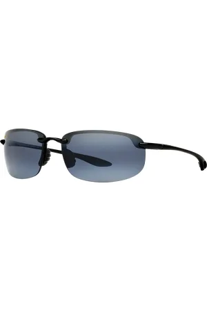 Maui Jim Man Sunglasses Hookipa - Frame color: Black & Grey, Lens color: