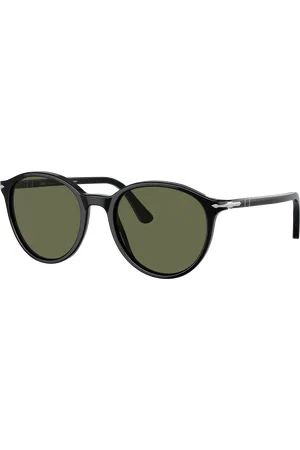 Persol Unisex Sunglasses PO3350S - Frame color: Black, Lens color: