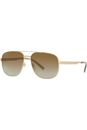 Gucci Man Sunglasses GG1223S - Frame color: Gold, Lens color: