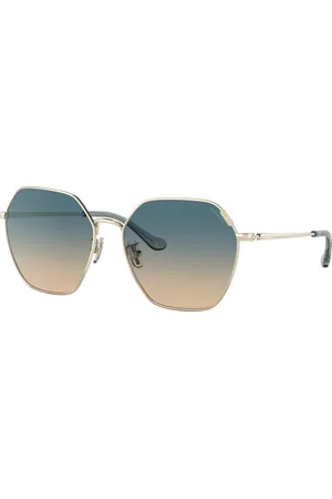 Coach Woman Sunglasses HC7132 C7998 - Frame color: Shiny Light Gold, Lens color: