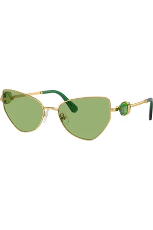 Swarovski Woman Sunglasses SK7003 - Frame color: Gold, Lens color: