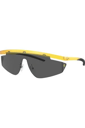 FERRARI Unisex Sunglasses FZ6001 - Frame color: Opal Matte Yellow, Lens color: