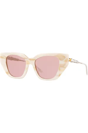 Gucci Woman Sunglasses GG0641S - Frame color: White, Lens color: