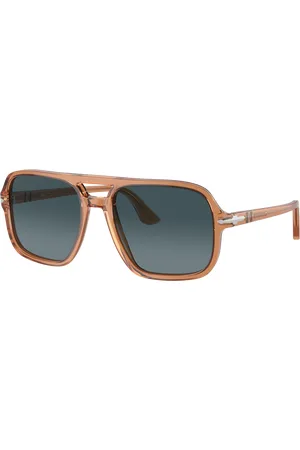 Persol Man Sunglasses PO3328S - Frame color: Transparent Brown, Lens color: