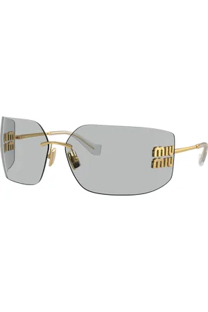 Miu Miu Woman Sunglasses MU 54YS - Frame color: Gold, Lens color:
