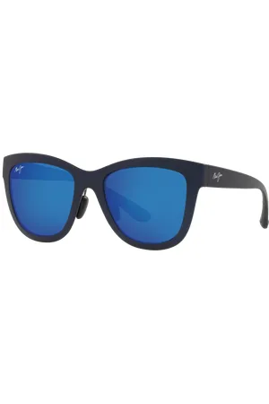 Maui Jim Woman Sunglasses ANUENUE - Frame color: Blue Matte, Lens color:
