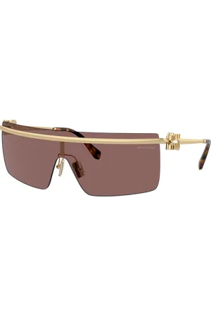 Miu Miu Woman Sunglasses MU 50ZS - Frame color: Pale Gold, Lens color: