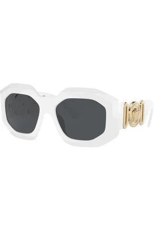 VERSACE Woman Sunglasses VE4424U - Frame color: White, Lens color: