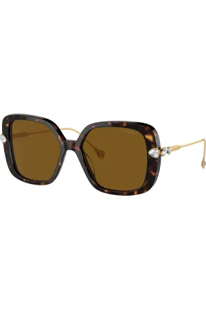 Swarovski Woman Sunglasses SK6011 - Frame color: Havana, Lens color: