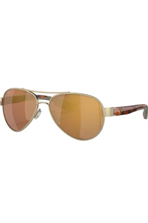 Costa Woman Sunglasses 6S4006 Loreto - Frame color: Brushed Gold, Lens color: